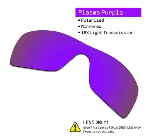 SmartVLT Polarized Replacement Lenses for Oakley Batwolf Sunglasses - Multiple Options