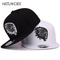 Embroidery Skull Baseball Caps Hats Hip Hop Snapbacks Flat Brim Bones Gorra Sports Snapback Caps for Men Women Unisex