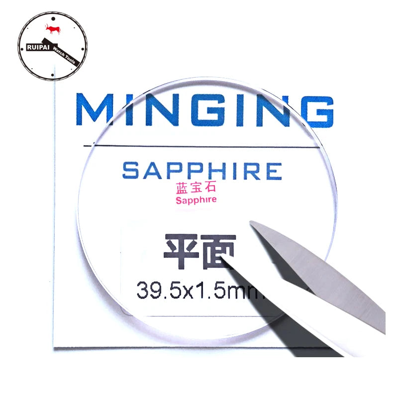 SF-150 1.5mm Sapphire Cyrstal Watch Glass 35mm 35.5mm 36mm 36.5mm 37mm 37.5mm Sapphire Watch Glass for Lady Watch