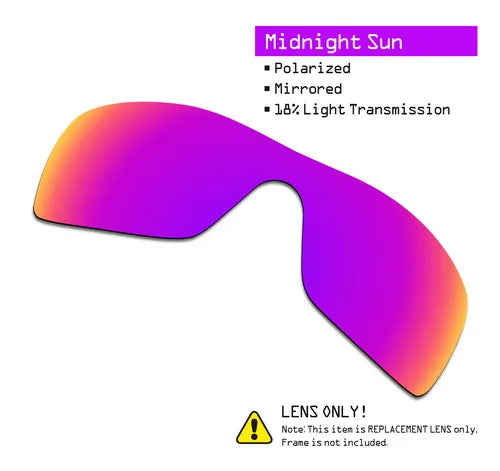 SmartVLT Polarisierte Ersatzgläser für Oakley Batwolf Sonnenbrillen - Mehrere Optionen