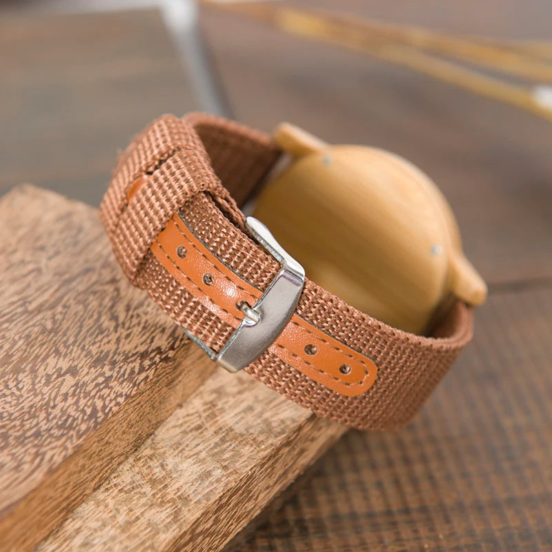 BOBO BIRD Wood Wristwatches Japan Miyota Movement Watch Fashion Brand Designer Bamboo Wooden Watches LOGO Customized