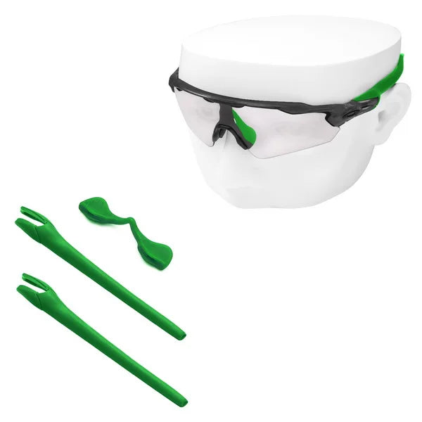 OOWLIT Gummisats näskuddar & öronstrumpor för Oakley Radar EV Path OO9208 solglasögon