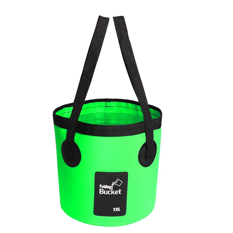 12L 20L Folding Foldable Collapsible Sink Washbasin Bucket Wash Basin Camping Water Pot Bag Container Car Fishing Hiking