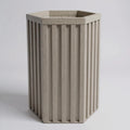 Hexagon Grove Column Planters - Medium