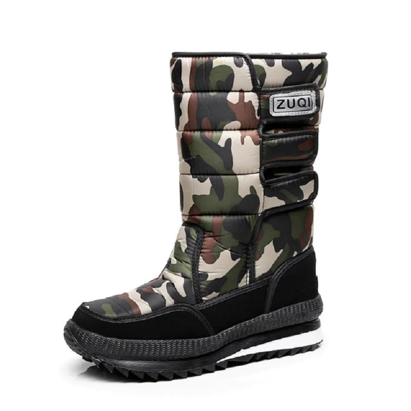 Women Snow Boots Winter Female Boots Thick Plush Waterproof Non-Slip Thigh High Boots Fashion Warm Fur Woman Winter Shoes 2023
