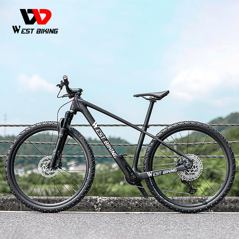 Bicicleta de montaña WEST BIKING de 27.5 pulgadas, alta calidad, ligera, con suspensión eficiente, nuevo diseño y 11 velocidades.