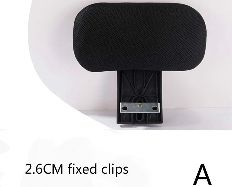 Reposacabezas para silla de oficina, accesorio ajustable para silla de ordenador giratoria y elevable, protección cervical, instalación sin herramientas