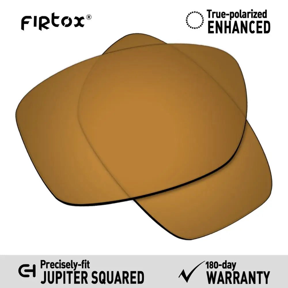 Wymienne soczewki polaryzacyjne Firtox True UV400 do okularów przeciwsłonecznych Oakley Jupiter Squared OO9135 (tylko kompatybilne soczewki) - Wiele opcji