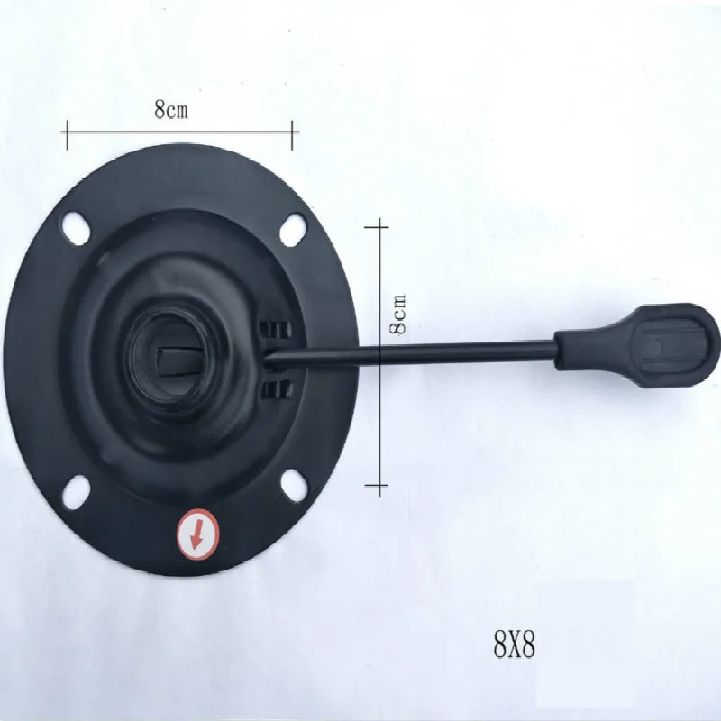 Explosion Proof Swivel Chair Chassis Computer Strong Stool Tray Lifted and Reclining Chair Board Support Chair Accessories
