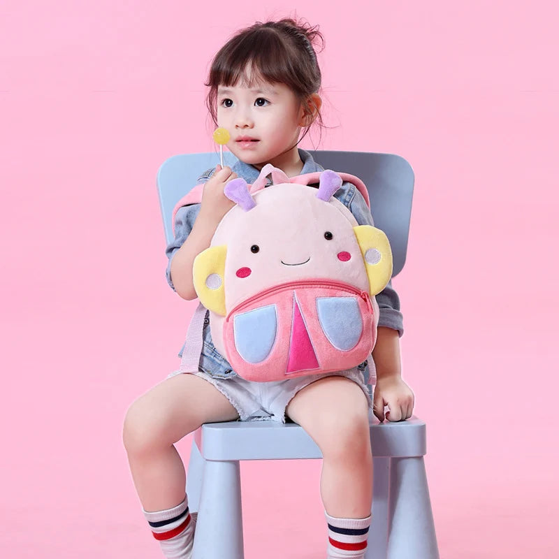 Cartoon Plush Children Backpacks Kindergarten Schoolbag Animal Kids Backpack Children School Bags Girls Boys Backpacks
