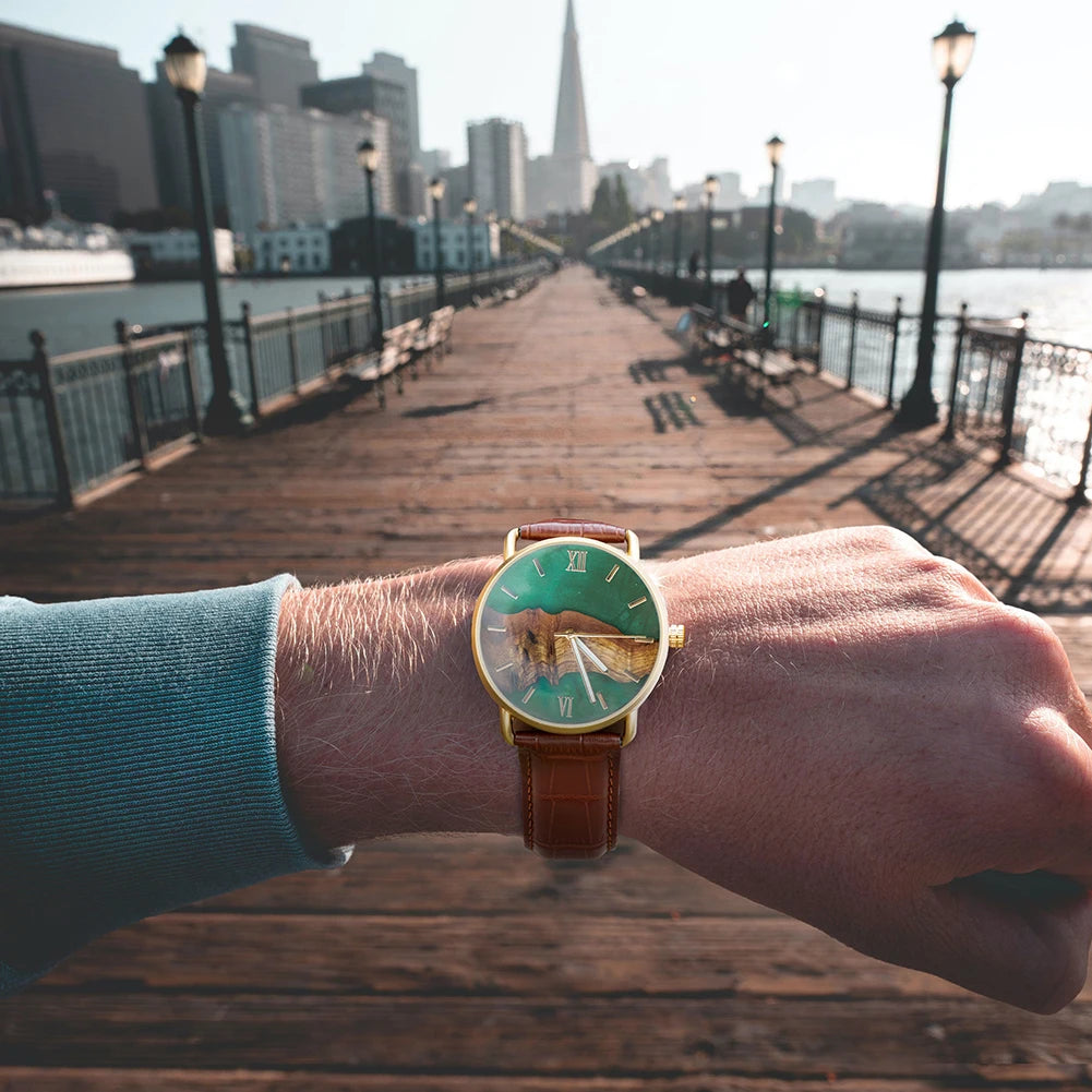 Men Watch New Fashion Wooden Quartz Wristwatch BOBO BIRD Top Japanese Movement Business Timepiece Great Gift Box Reloj De Hombre
