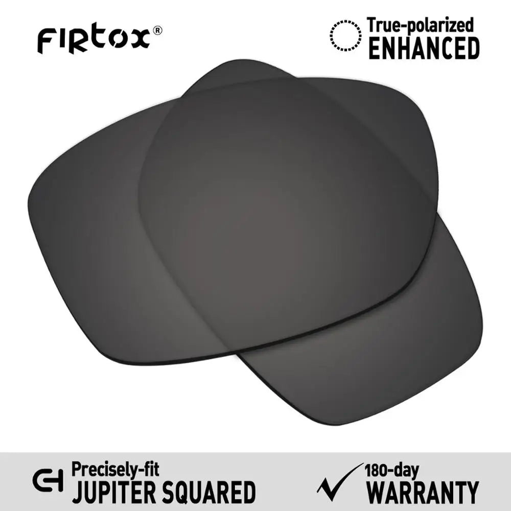 Wymienne soczewki polaryzacyjne Firtox True UV400 do okularów przeciwsłonecznych Oakley Jupiter Squared OO9135 (tylko kompatybilne soczewki) - Wiele opcji