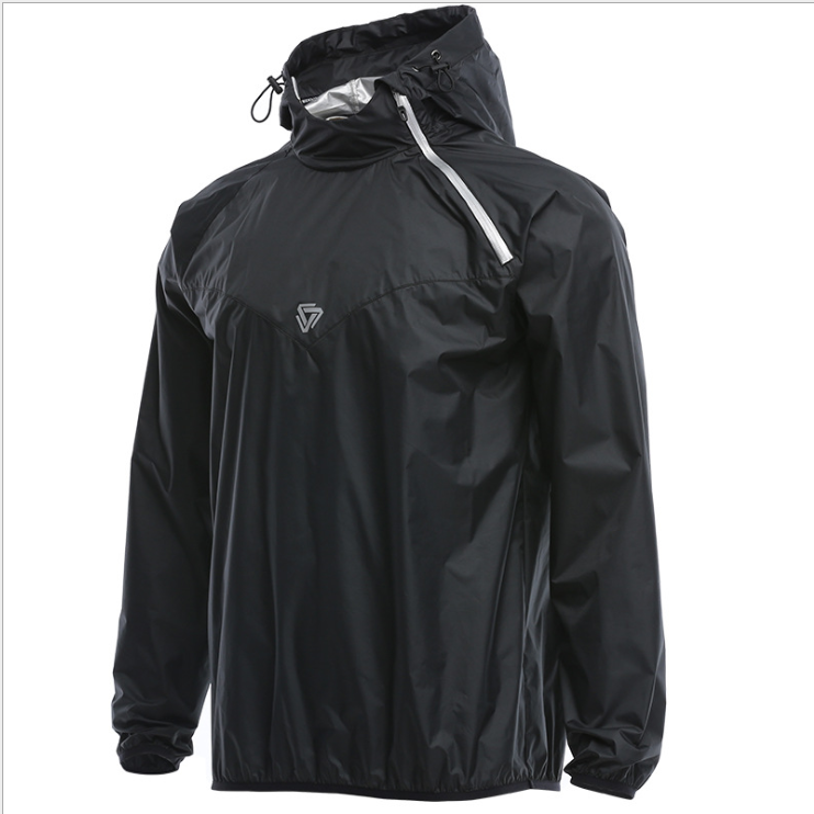 Custom Logo Windbreaker Men Jackets Workout Sports Fitness Gym Clothing
