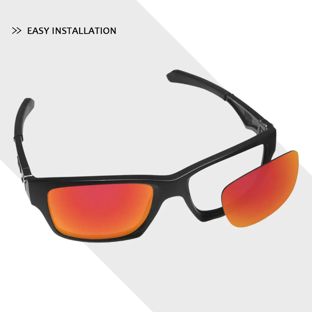 Firtox True UV400 Polarisierte Ersatzgläser für Oakley Jupiter Squared OO9135 Sonnenbrillen (nur kompatible Gläser) - Mehrfachauswahl