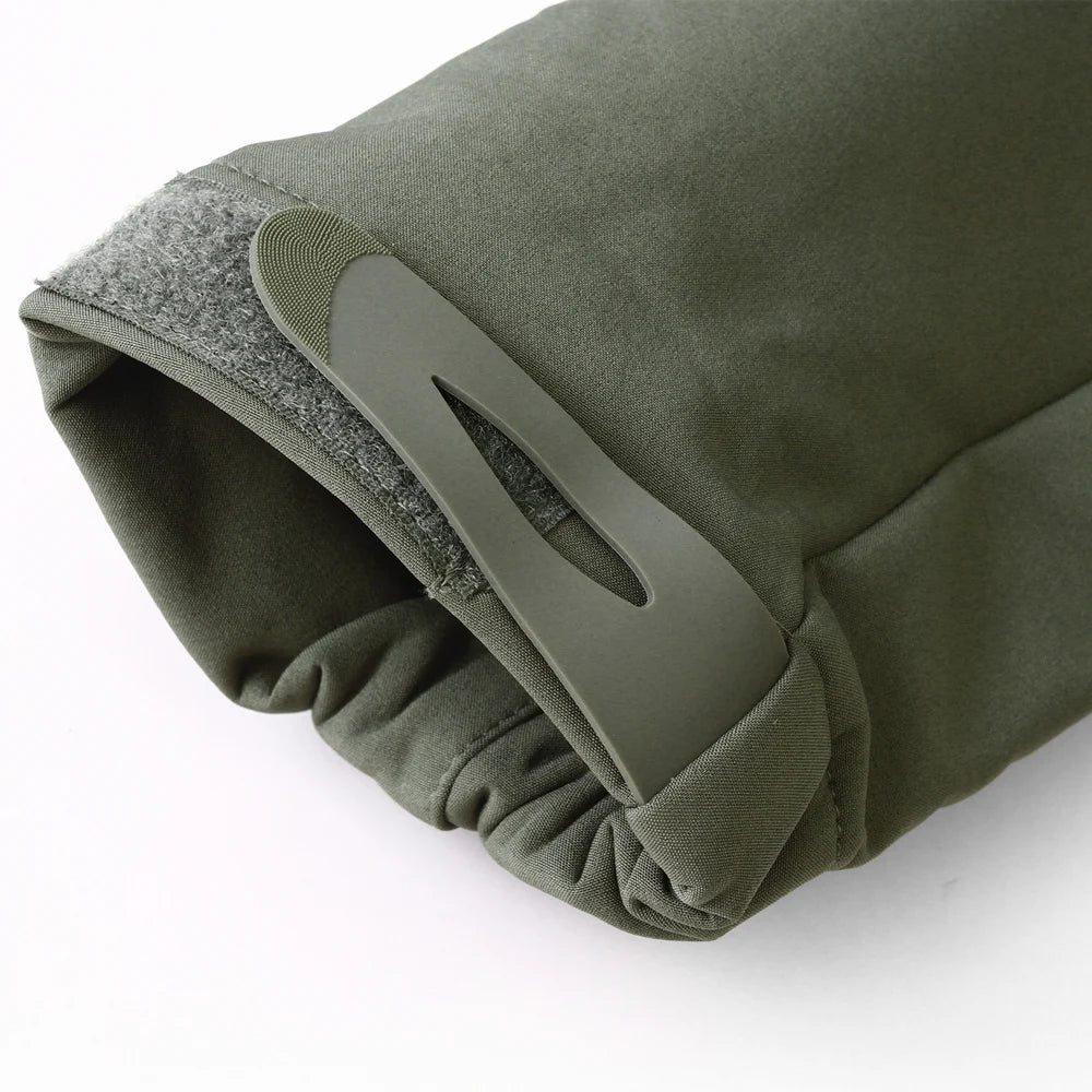 Chaqueta táctica de softshell Mege Shark Skin para hombre, impermeable, forro polar, cortavientos, 4XL