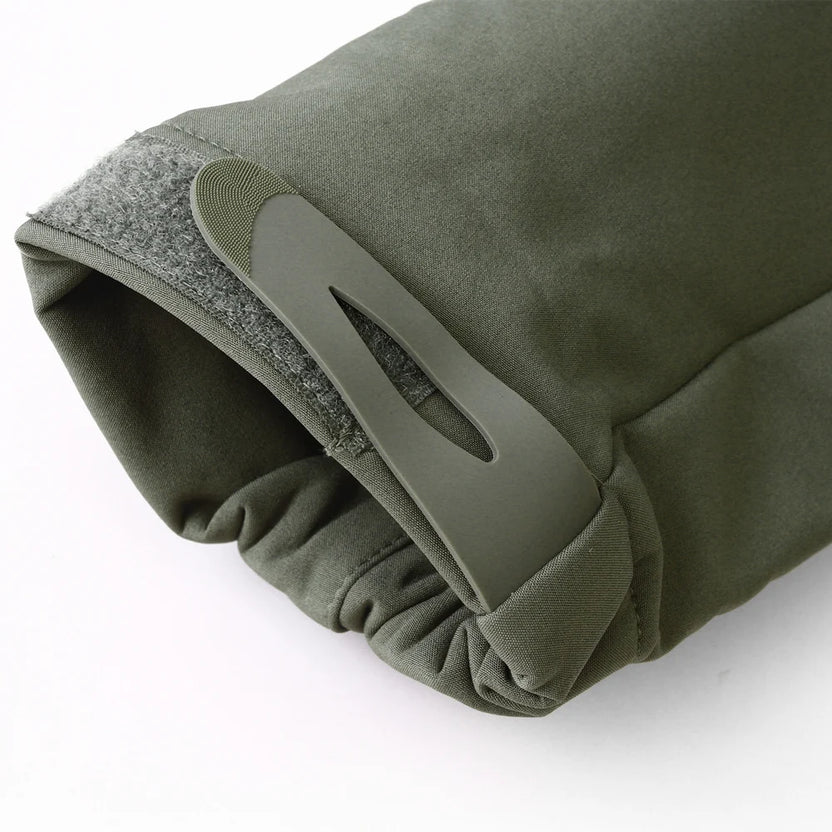 Mege Shark Skin Softshell-jacka för män, vattentät taktisk fleecejacka, vindjacka, 4XL