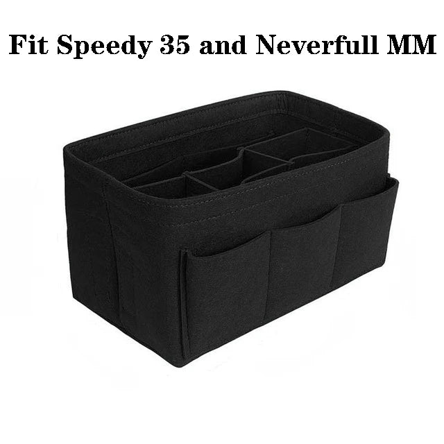 Make Up Organizer Insert Bag for Handbag, Travel Inner Purse Portable Cosmetic Bag, Fit Cosmetic Bags Fit Speedy Neverfull