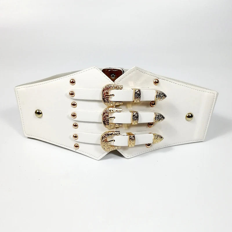 Cinturón corsé elástico de talla grande, cinturones anchos para mujer, fajín elástico de cintura, banda ancha para vestido, estilo vintage