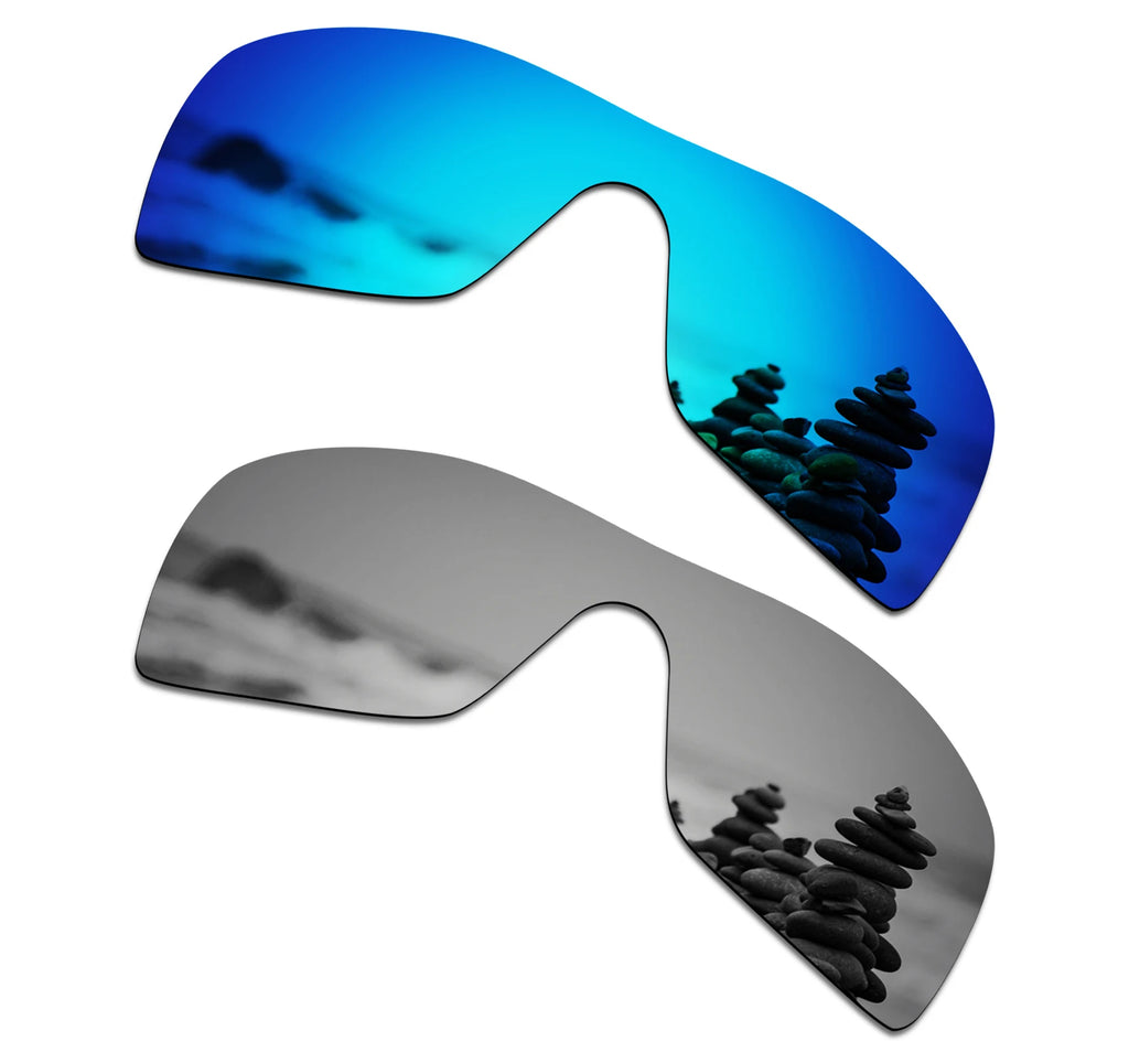 SmartVLT Polarized Replacement Lenses for Oakley Batwolf Sunglasses - Multiple Options