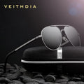 VEITHDIA Men's Sunglasses Fashion Brand Designer Driving Polarized UV400 Lens Outdoor Male Sun Glasses Sports Eyeglasses  1306