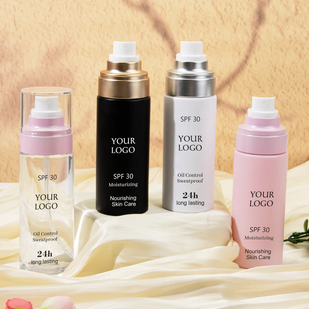 Spray fijador de maquillaje resistente al agua con FPS y control de grasa 100ml
