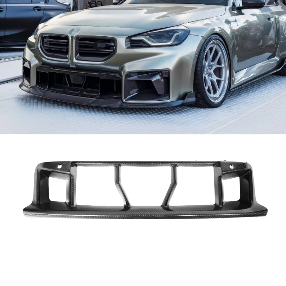 Nedre grill i kolfiber, OEM-stil, för BMW M2 G87 2-dörrars 2023+