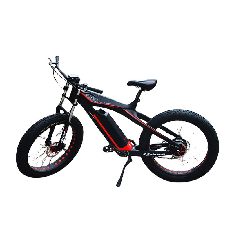Bicicleta eléctrica de montaña con neumáticos anchos, venta al por mayor de fábrica, 48V, motor Bafang 1000W, 8 velocidades, cuadro de fibra de carbono, suspensión.