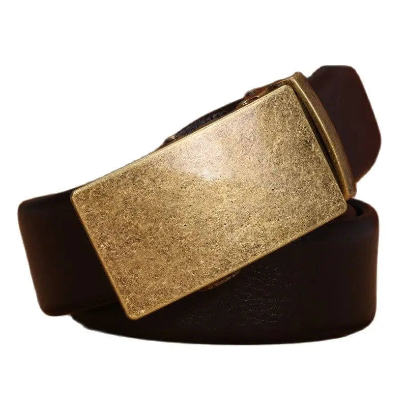 2020 New Arrival Belts Men High Quality Fiber Leather Automatic Buckle Elephant Dragon Chinese Stylish Fashion 140 Cm 150 160