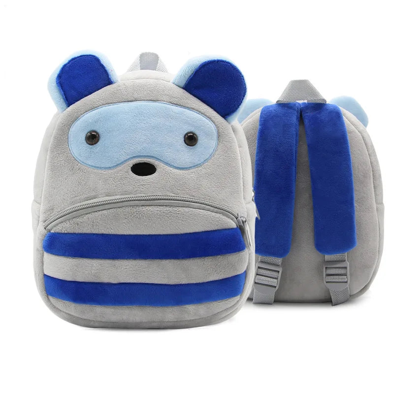 Cartoon Plush Children Backpacks Kindergarten Schoolbag Animal Kids Backpack Children School Bags Girls Boys Backpacks