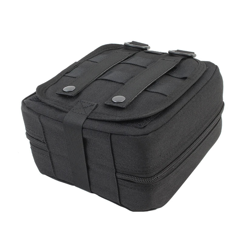 TACTIFANS First Aid Pouch Patch Bag Molle Hook and Loop Amphibious Tactical Medical Kit EMT Emergency EDC Rip-Away Survival IFAK
