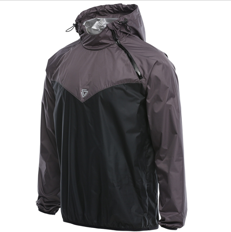 Custom Logo Windbreaker Men Jackets Workout Sports Fitness Gym Clothing