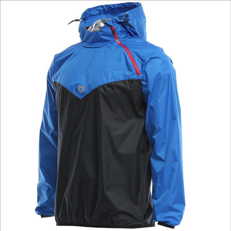 Custom Logo Windbreaker Men Jackets Workout Sports Fitness Gym Clothing