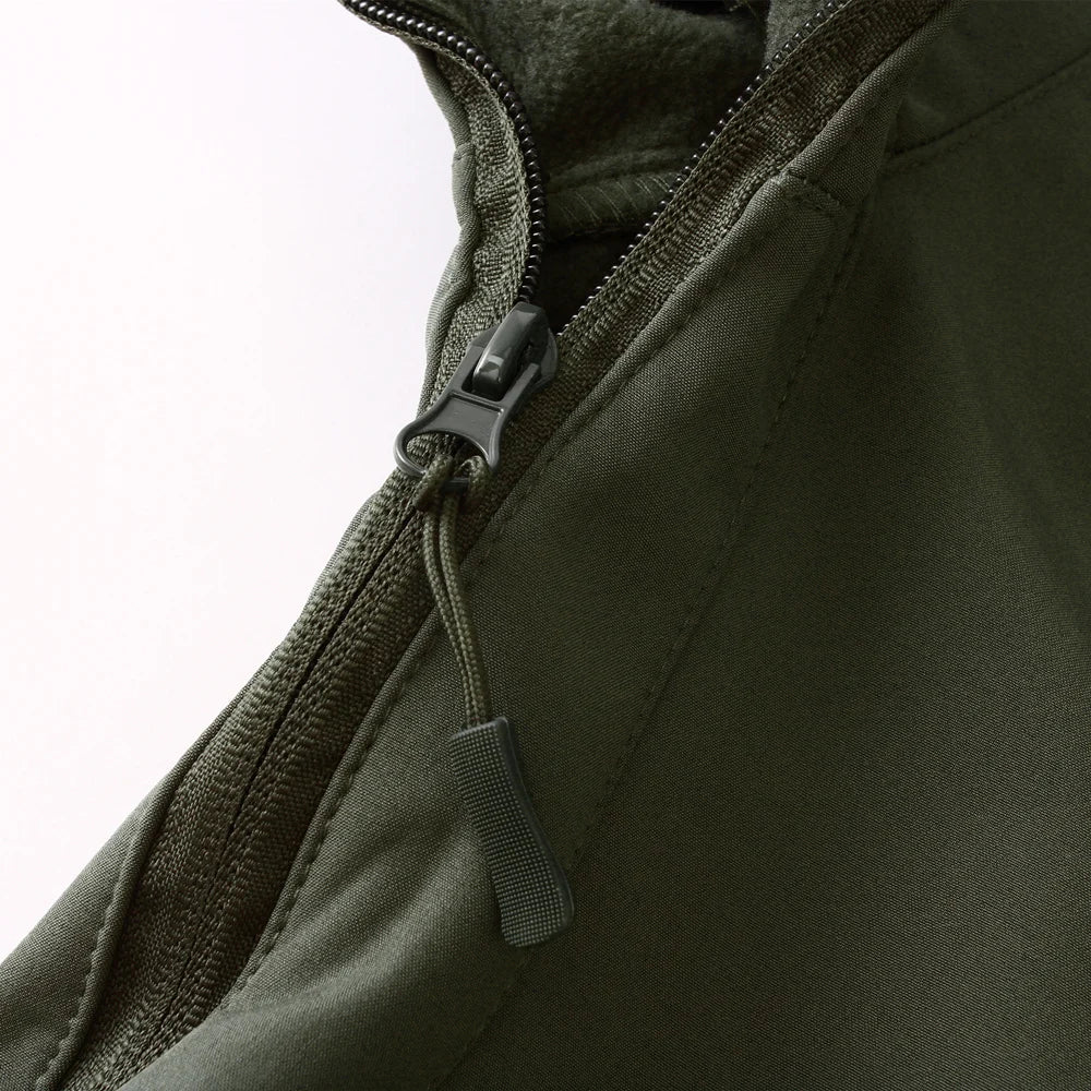 Chaqueta táctica de softshell Mege Shark Skin para hombre, impermeable, forro polar, cortavientos, 4XL