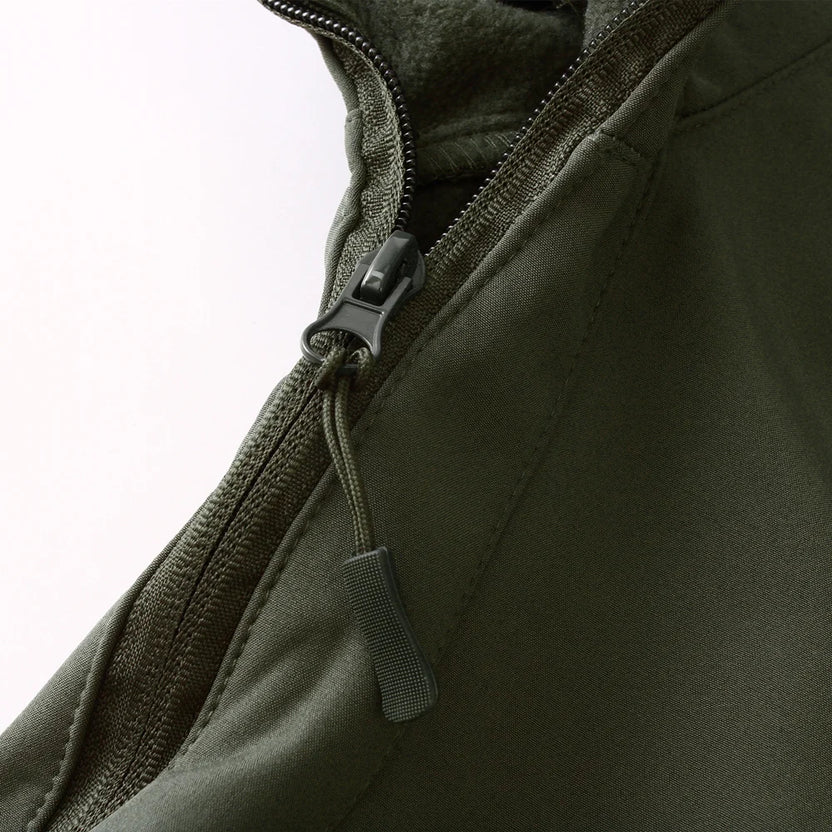Mege Shark Skin Softshell-jacka för män, vattentät taktisk fleecejacka, vindjacka, 4XL