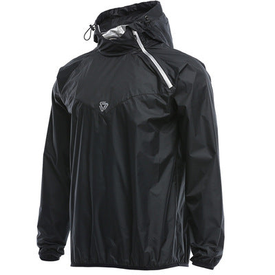 Custom Logo Windbreaker Men Jackets Workout Sports Fitness Gym Clothing