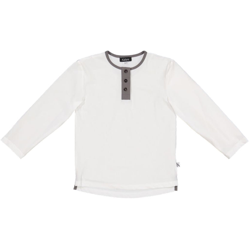 Kiwi UV Top Blanco/Gris