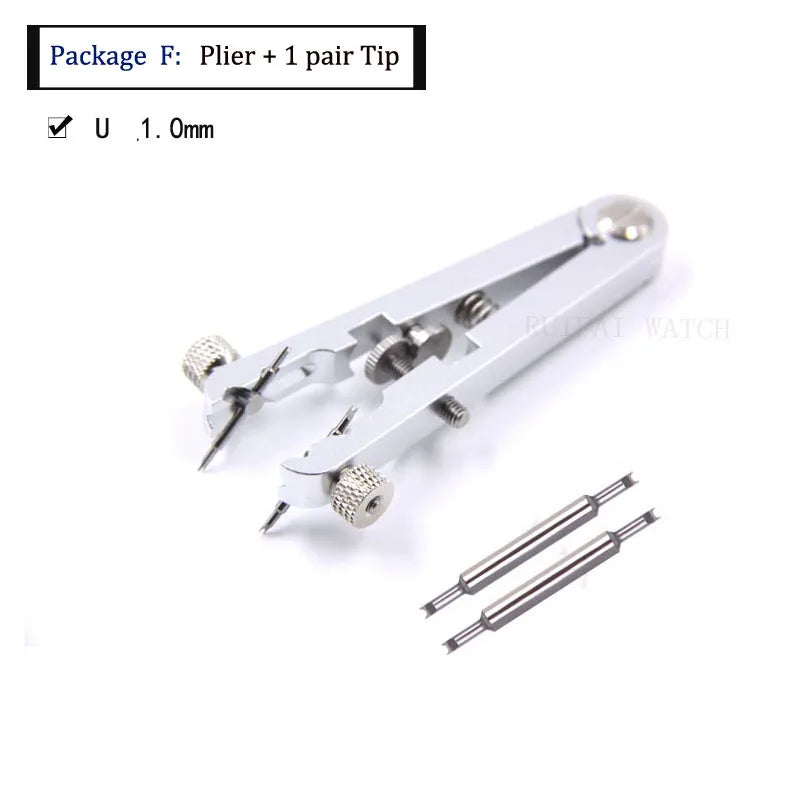 Szczypce do bransolet zegarkowych 6825, standardowe narzędzie do usuwania teleskopów, przyrząd do naprawy i demontażu pasków do zegarków