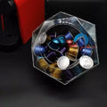 Transparent Coffee Pod Holder for Dolce Gusto Nespresso Acrylic Capsule Coffee Storage Box Household Capsule Accessories