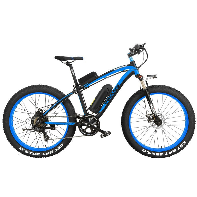 Envío gratuito al Reino Unido: Bicicleta eléctrica plegable de 26 pulgadas, neumático grueso, 27 velocidades, para playa, nieve y montaña, 48V 16Ah, 1000W / 1500W Ebike