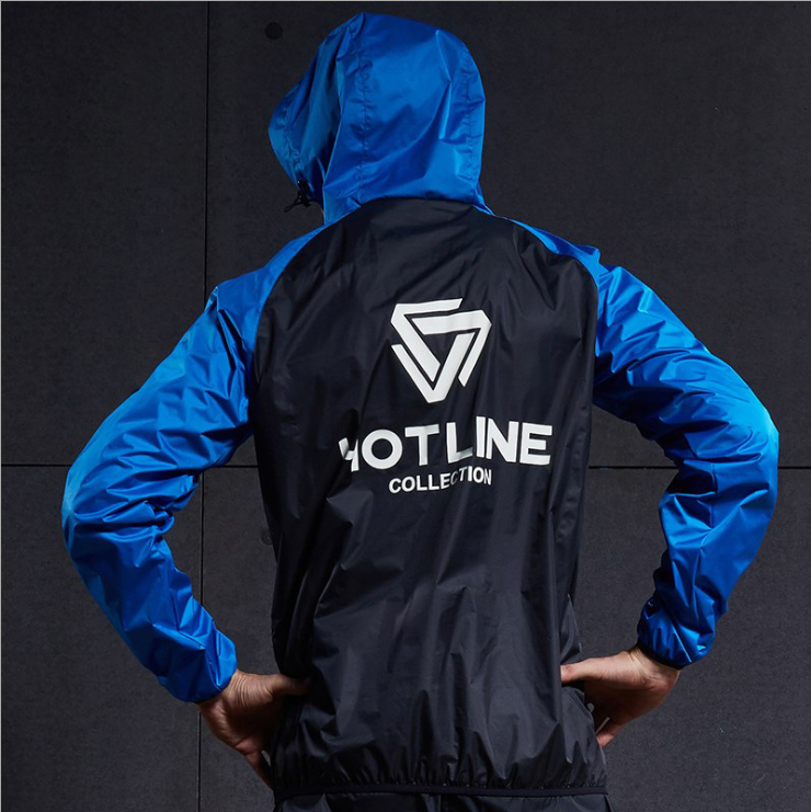Custom Logo Windbreaker Men Jackets Workout Sports Fitness Gym Clothing