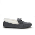 Slippers, Sheepskin, Slate Grey Suede