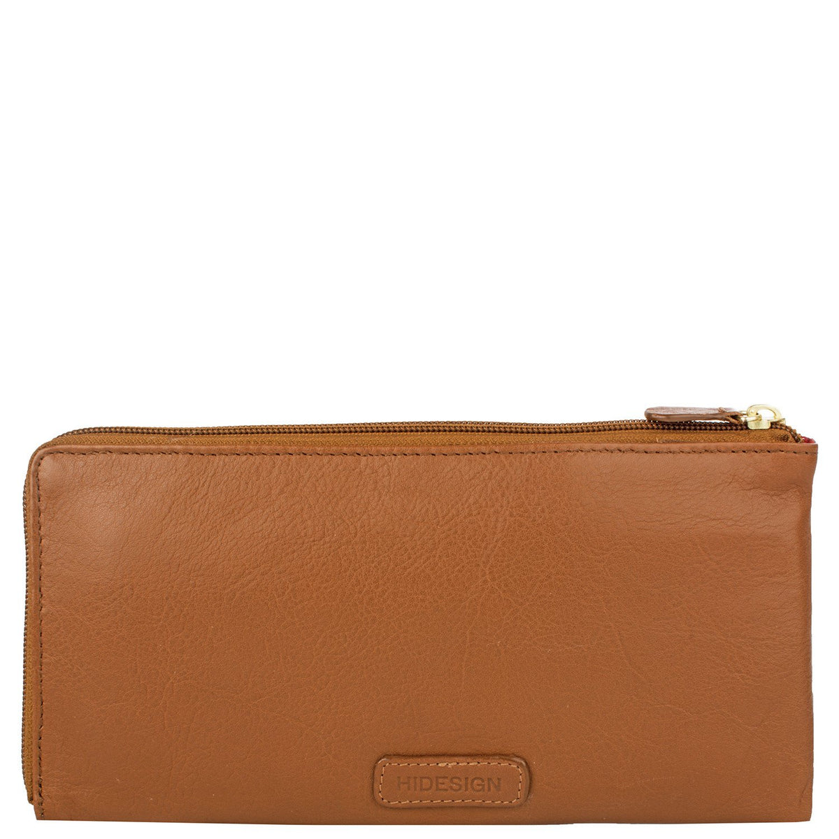 Mina Oversized Zip Around Leather Wallet