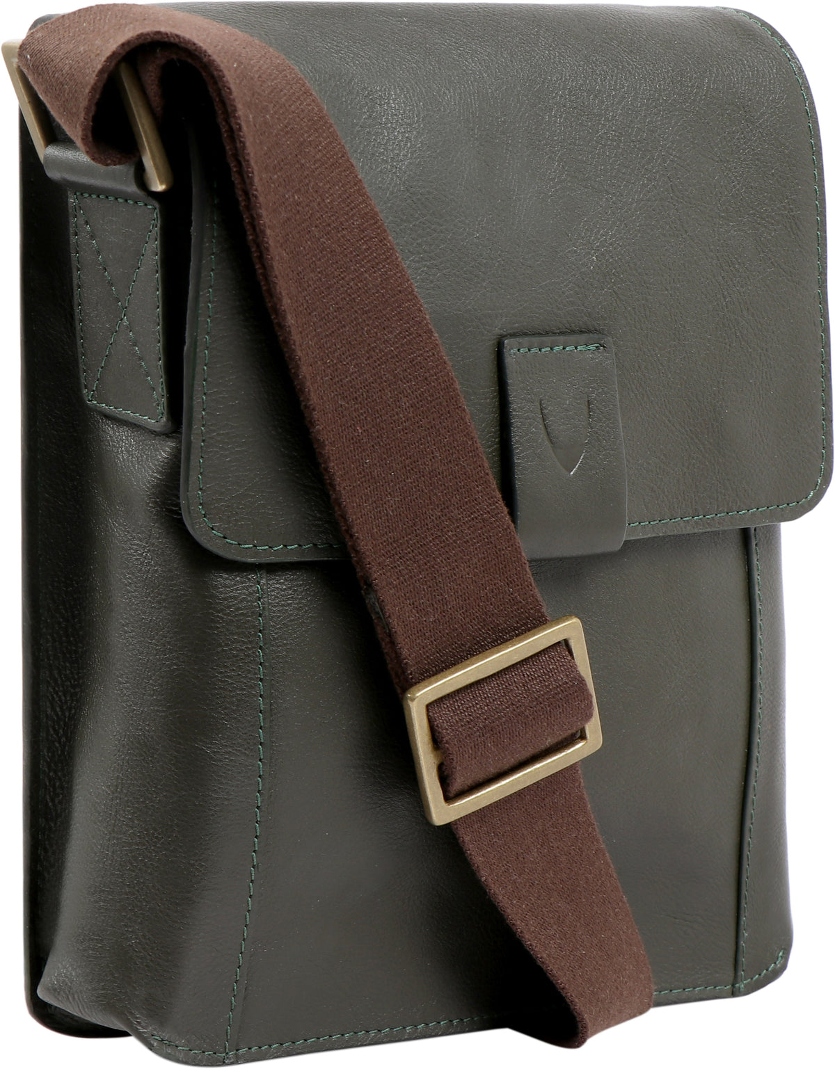 Aiden Genuine Leather Mini Crossbody Men/Women Messenger Bag/Travel Bag / 10.5" iPad Bag