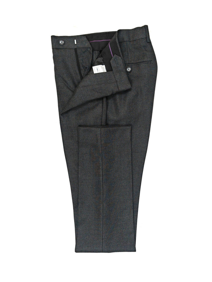 Dark Grey Birdseye 3-Piece Suit