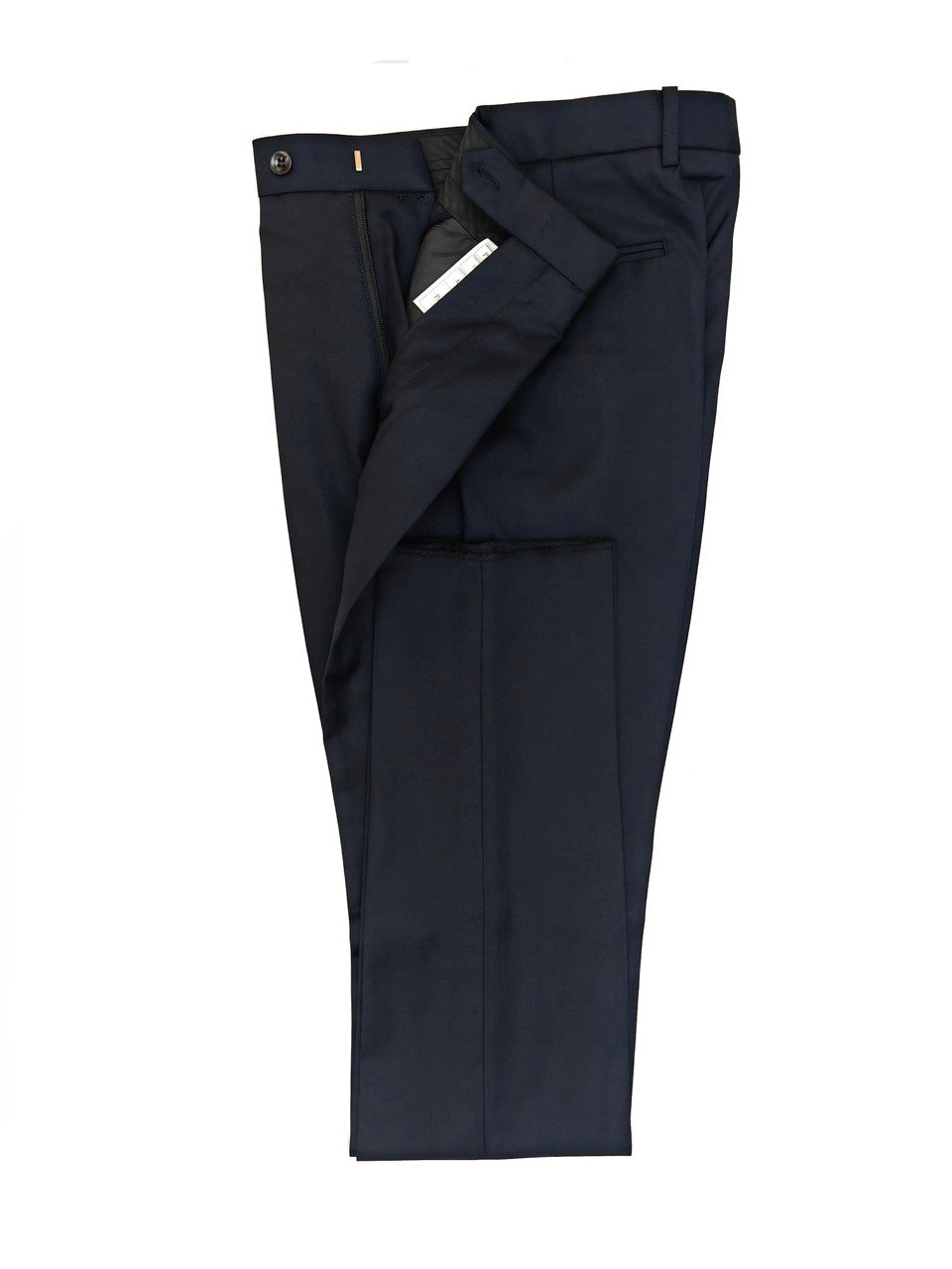 Dark Navy Double Breasted Suit With Gold Button