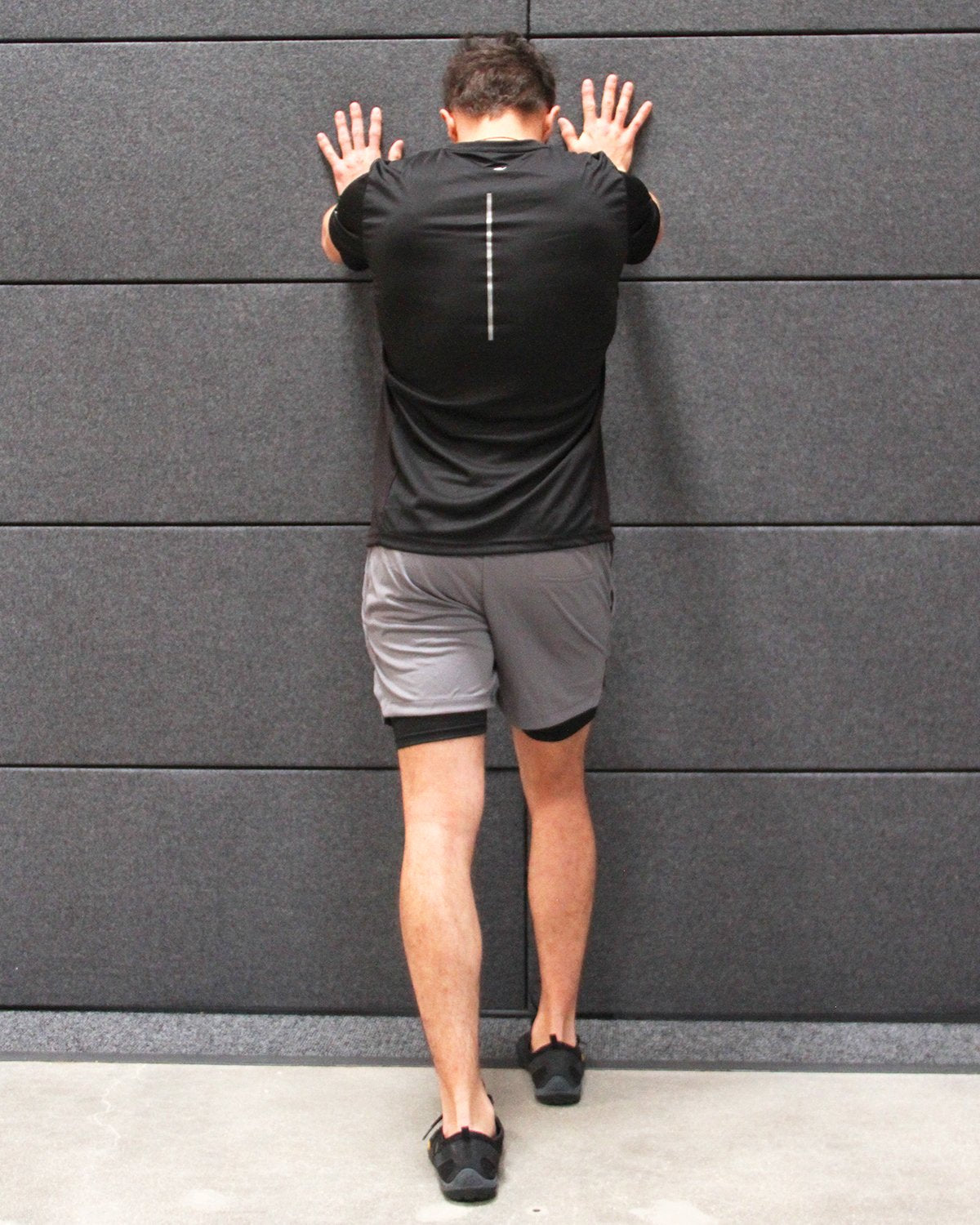 Burk Short Sleeve Shirt - Black With White Logo