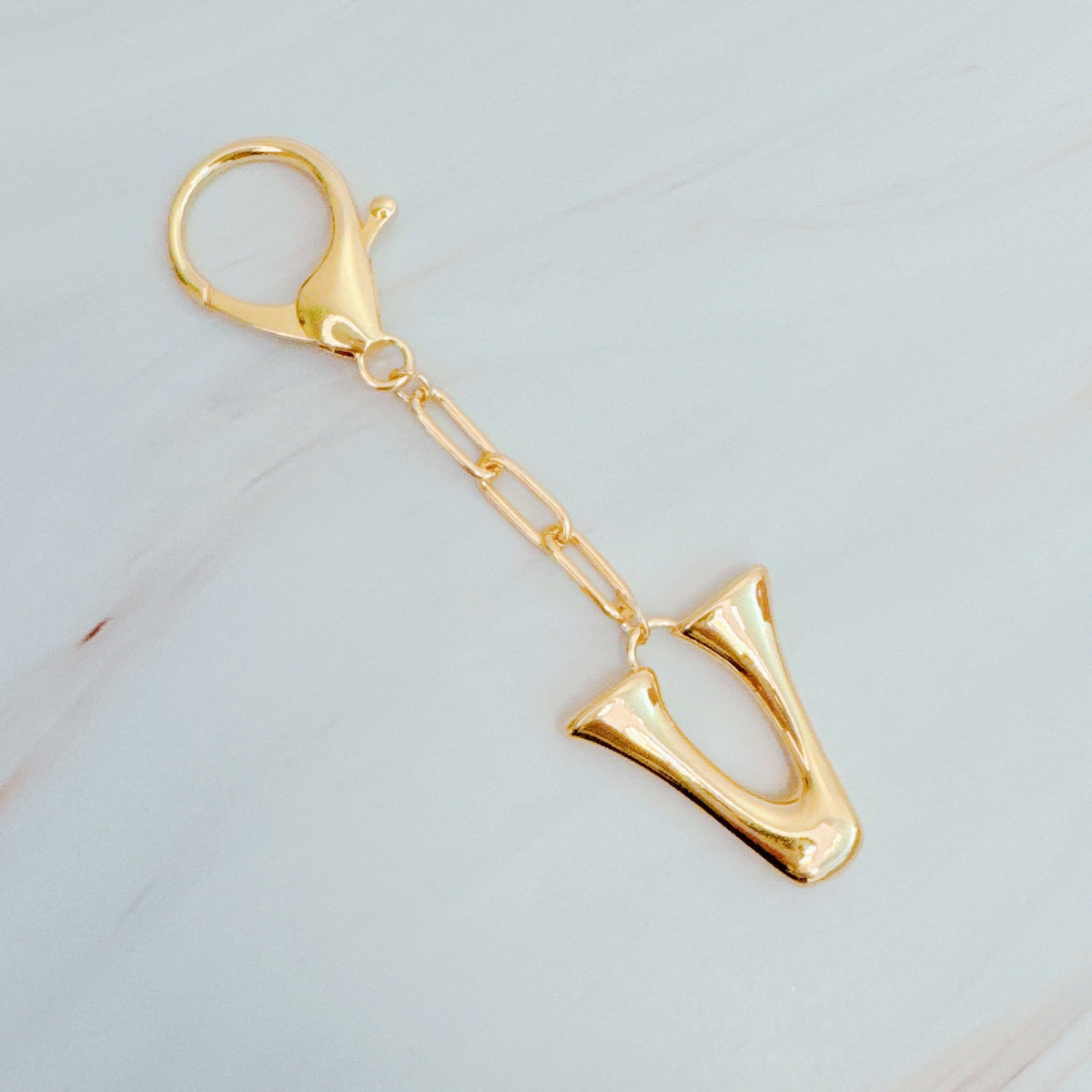 Whimsy Balloon Letter Initial Bag Charm