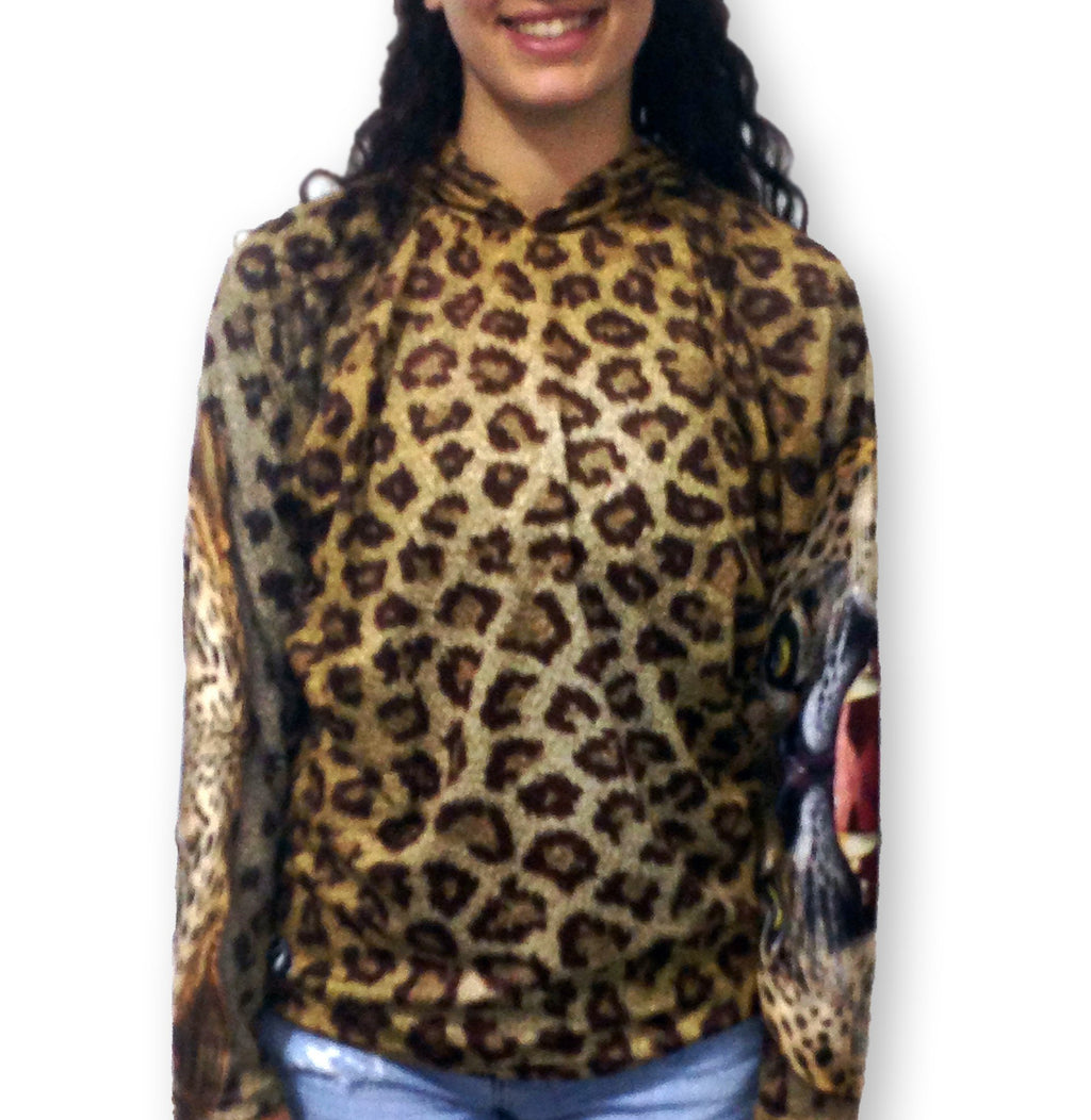 Sudadera con capucha LEOPARD Chomp de MOUTHMAN®