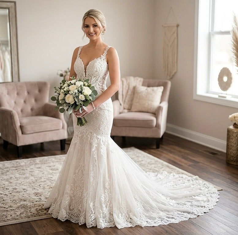 Aliza Mermaid Fit Sleeveless Gown