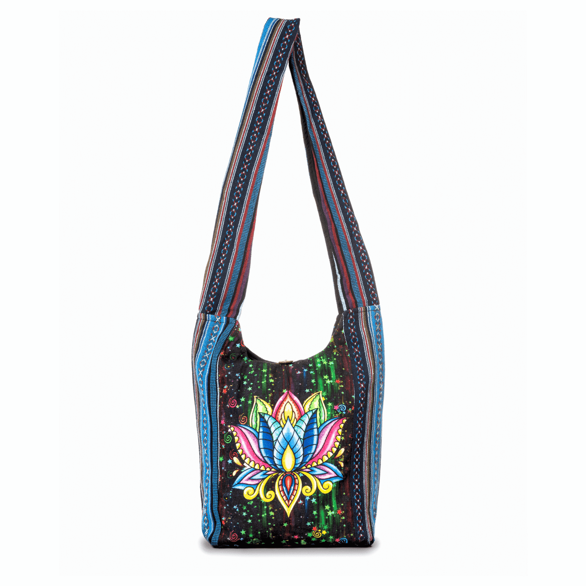 Kathmandu Collection Lotus Handmade Hobo Bag